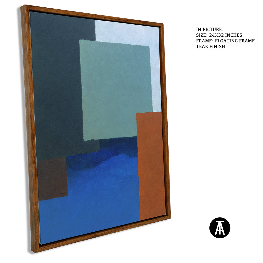 Artwork in Floating Frame