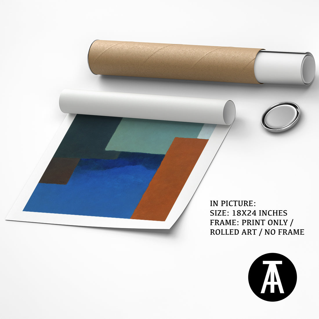 Artwork as Print Only or Rolled Art