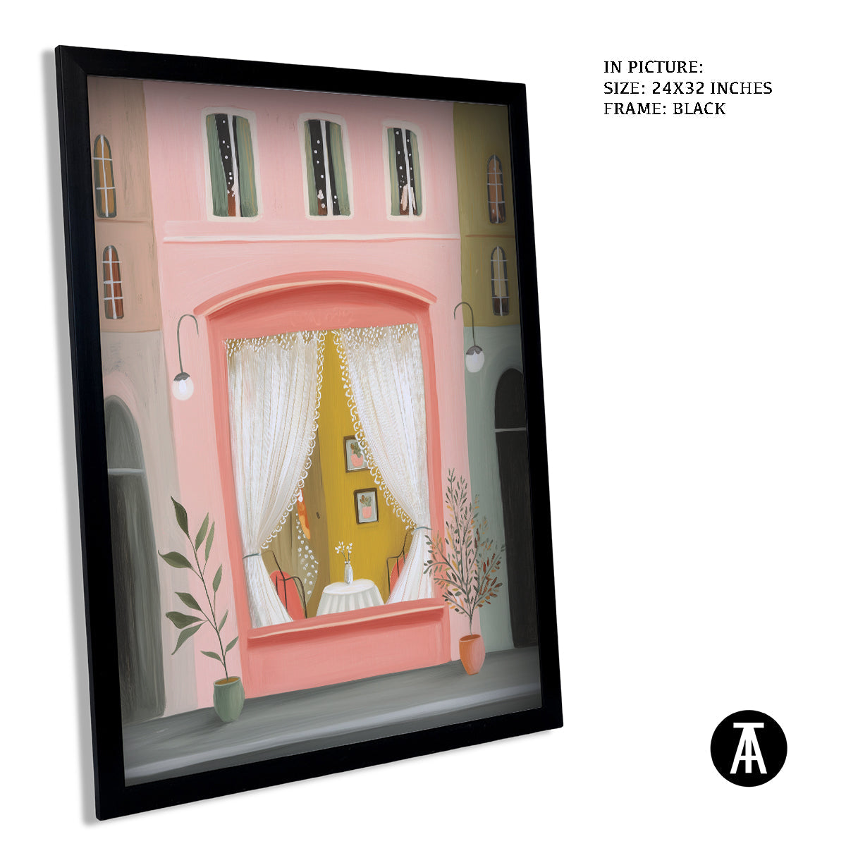 Artwork in Black Frame