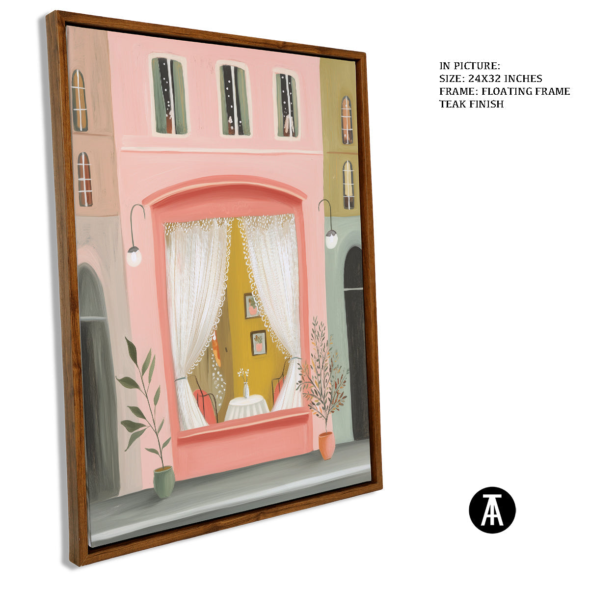 Artwork in Floating Frame