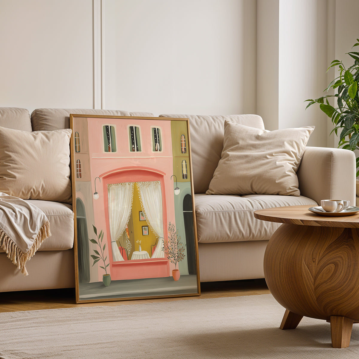 Canvas Art  in a Lifestyle Setting