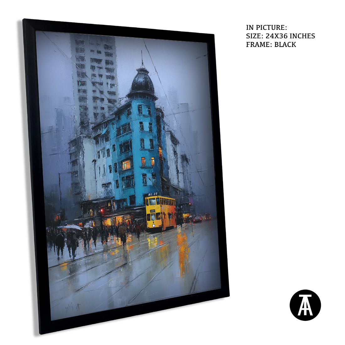 Artwork in Black Frame