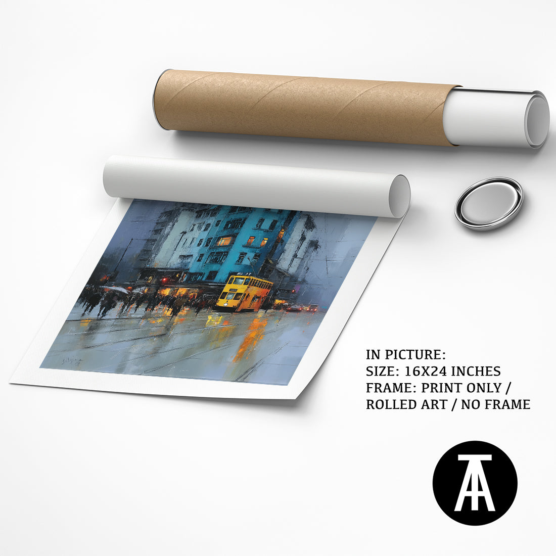 Artwork as Print Only / Rolled Art