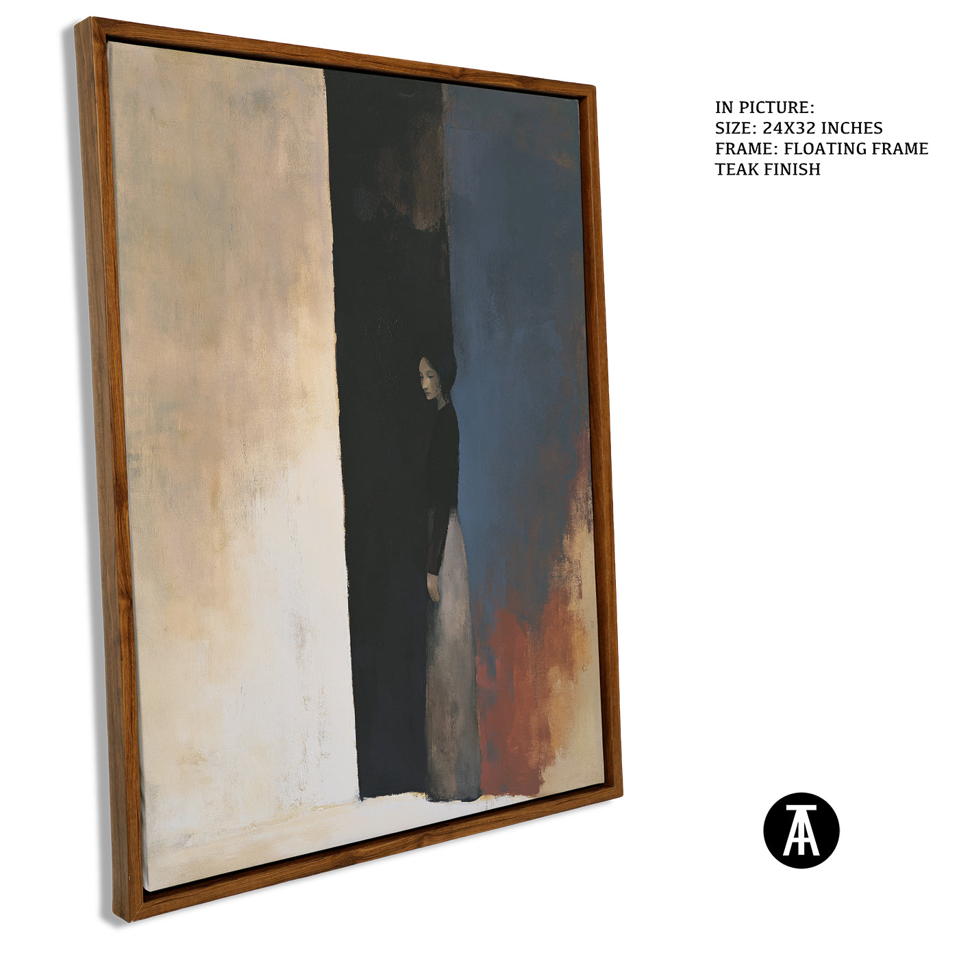 Artwork in Floating Frame