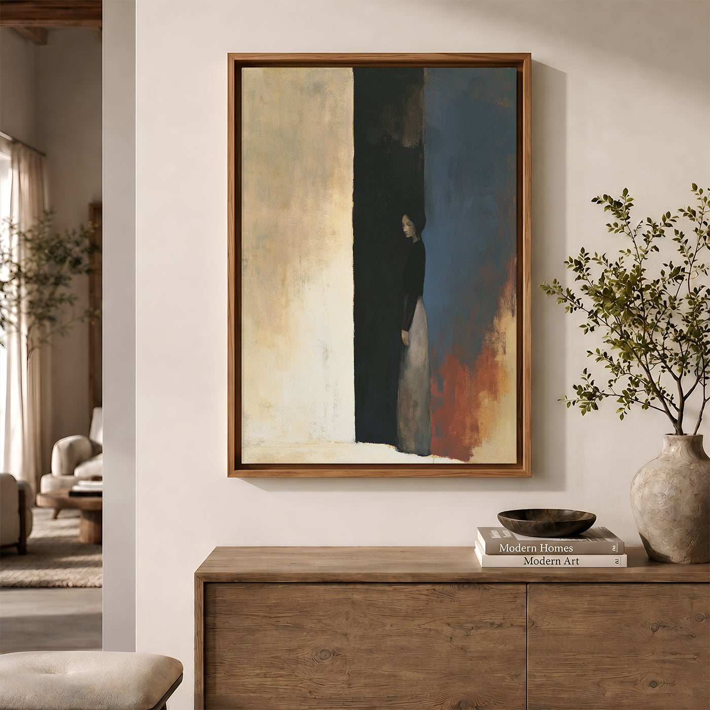 Painting in a Lifestyle Setting