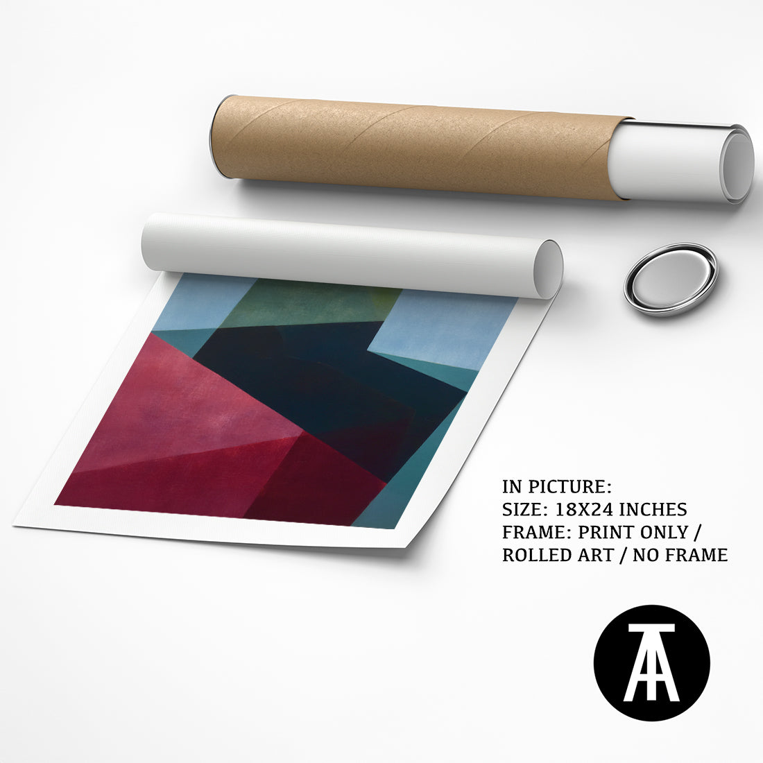 Artwork as Print Only or Rolled Art