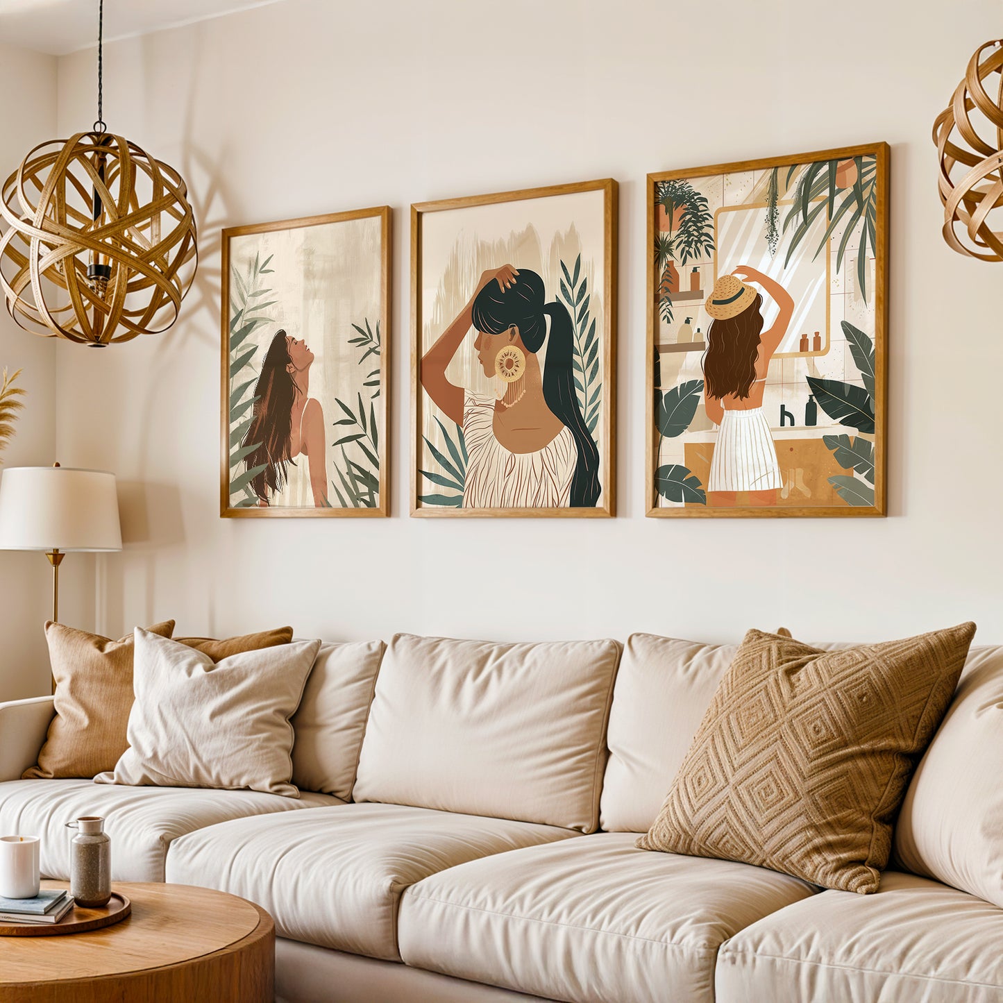 Gallery Wall Set in Lifestyle Setting