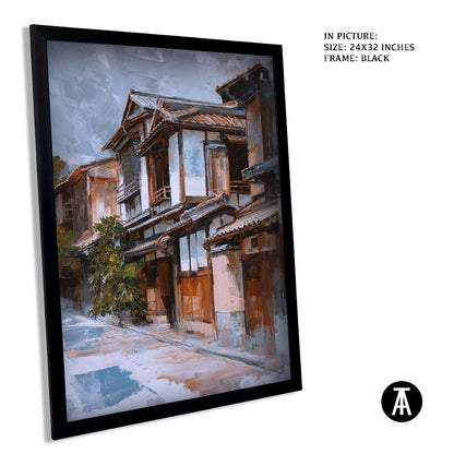 Artwork in Metal Earling Silver Frame