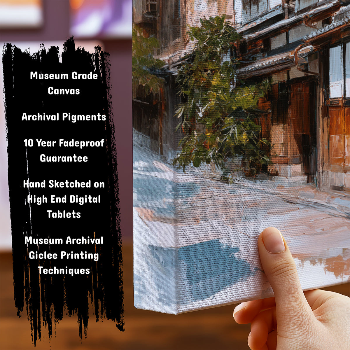 Information about Japanese Canvas Art Print