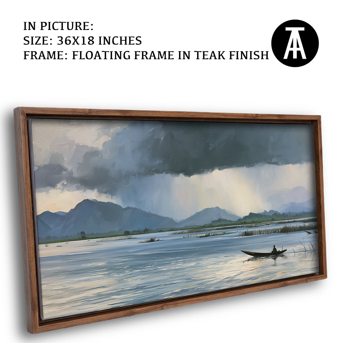 Artwork in Floating Frame