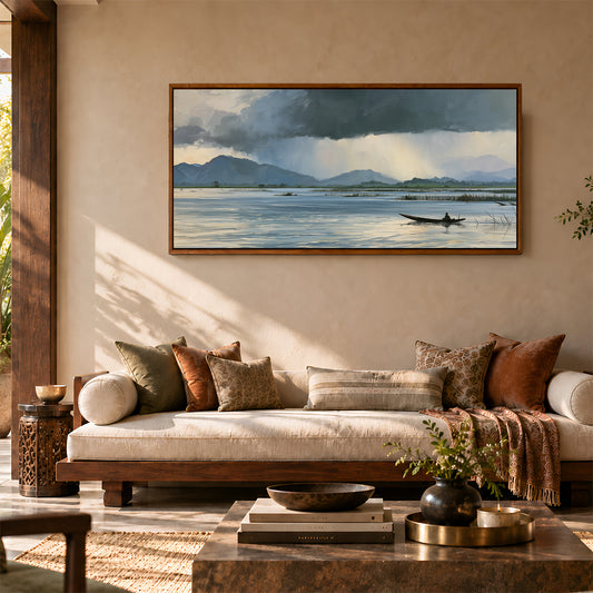 Indian Artwork in a Lifestyle Setting