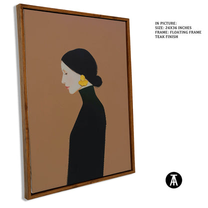 Artwork in Floating Frame