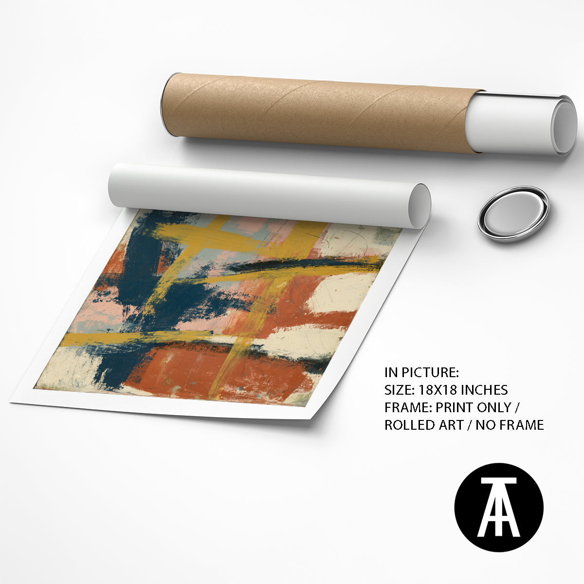 Artwork as Print Only / Rolled Art