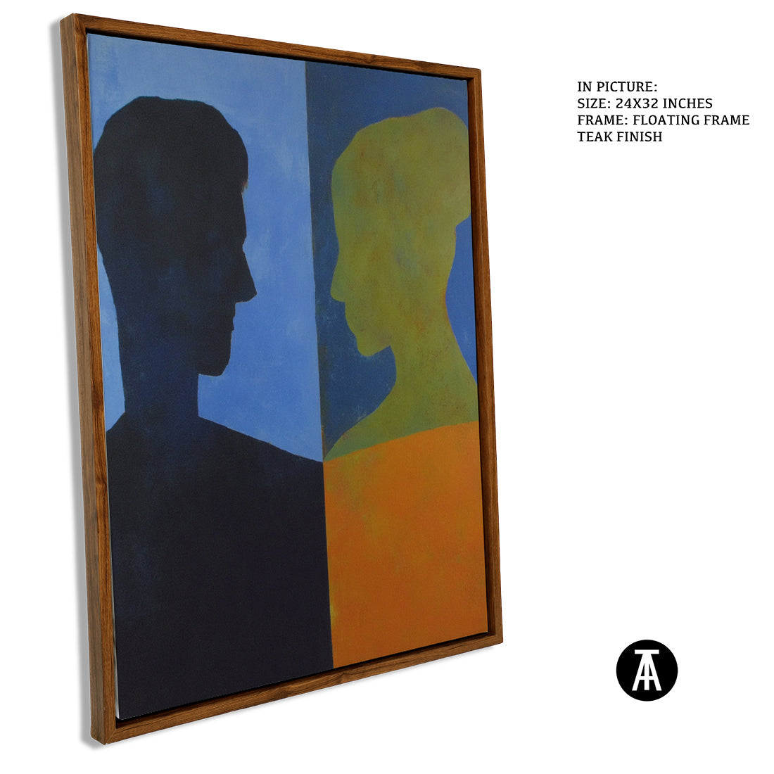 Artwork in Floating Frame