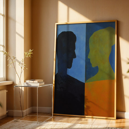 Painting in a Lifestyle Setting