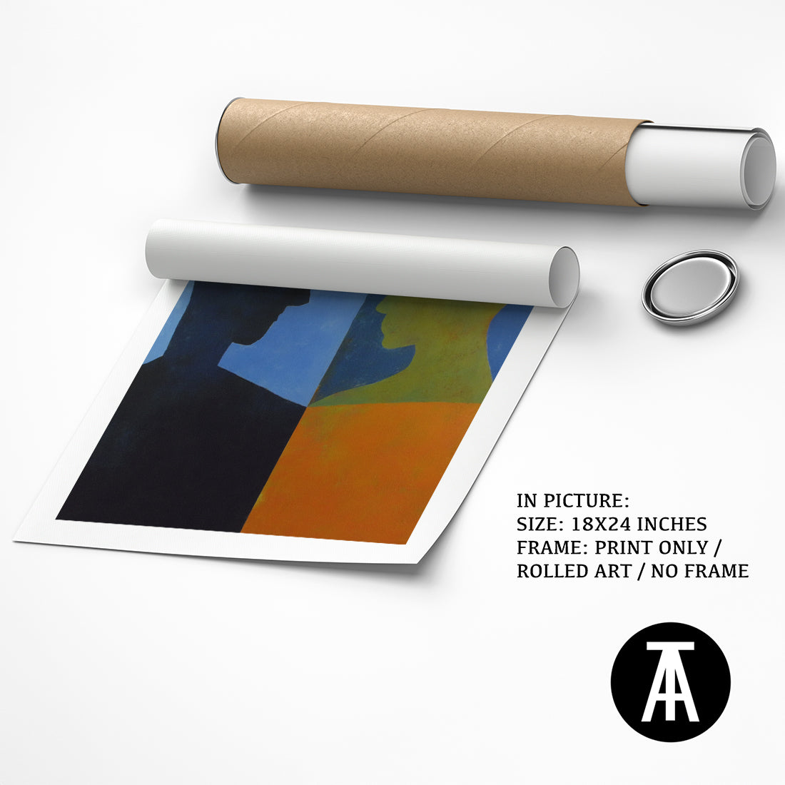 Artwork as Print Only or Rolled Art