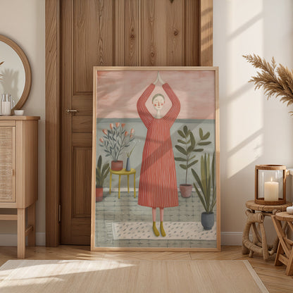 Painting in a Lifestyle Setting