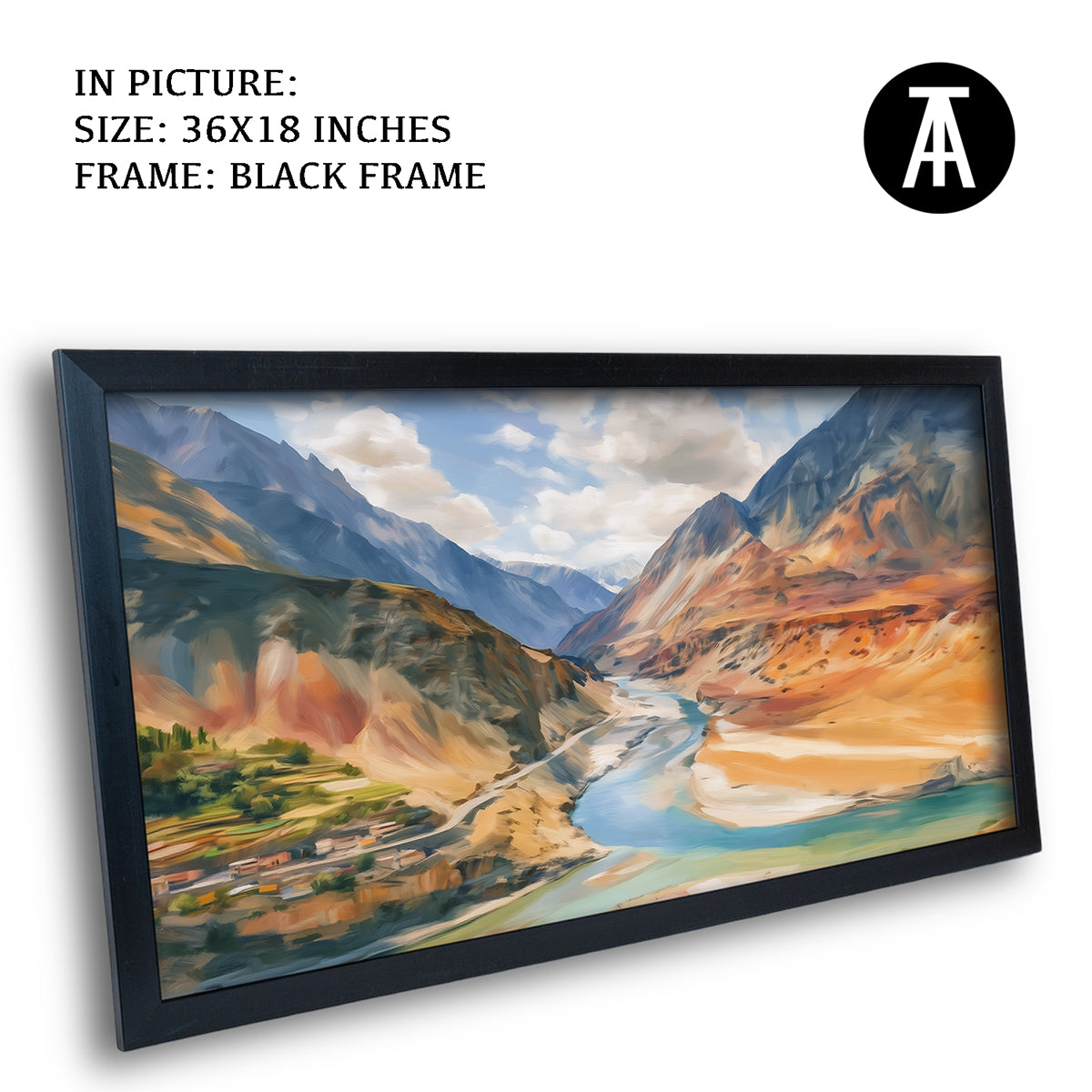Artwork in Black Frame