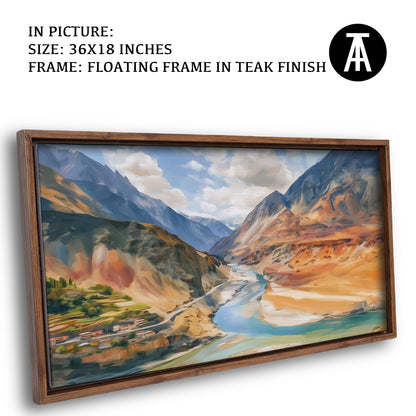Artwork in Floating Frame