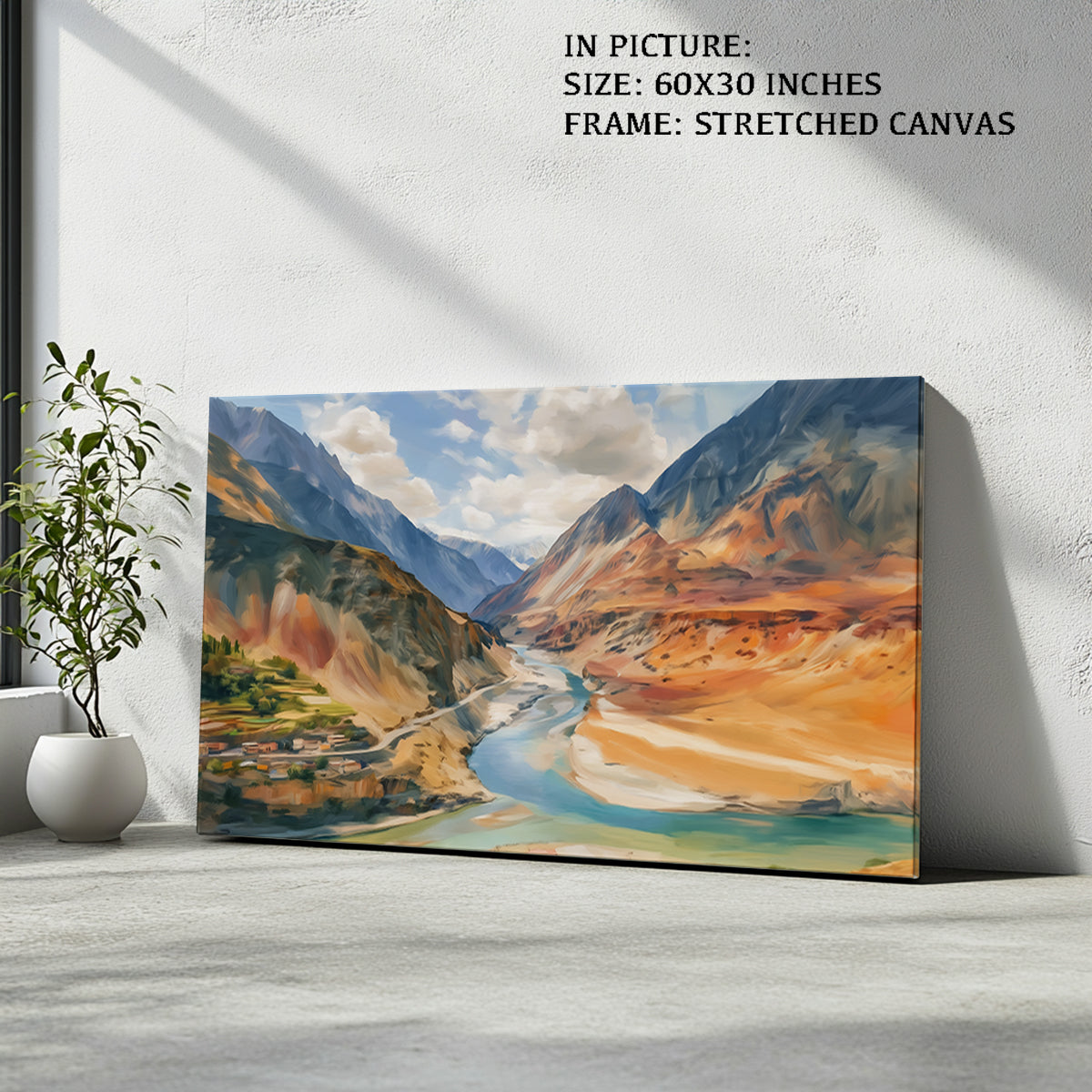 Artwork as a Stretched Canvas