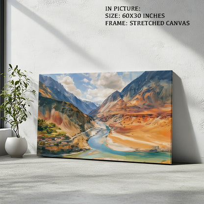 Artwork as a Stretched Canvas