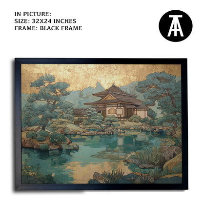 Artwork in Metal Earling Silver Frame