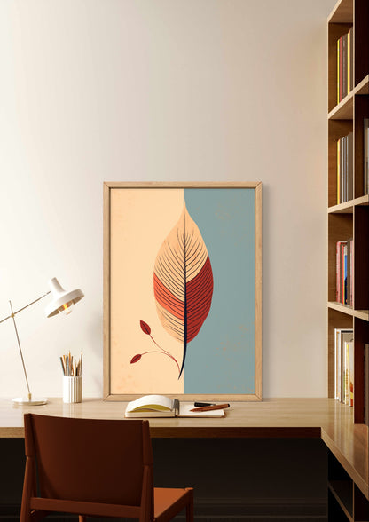 Buy Wall Art Leaf-Day-And-Night by Bali Boho