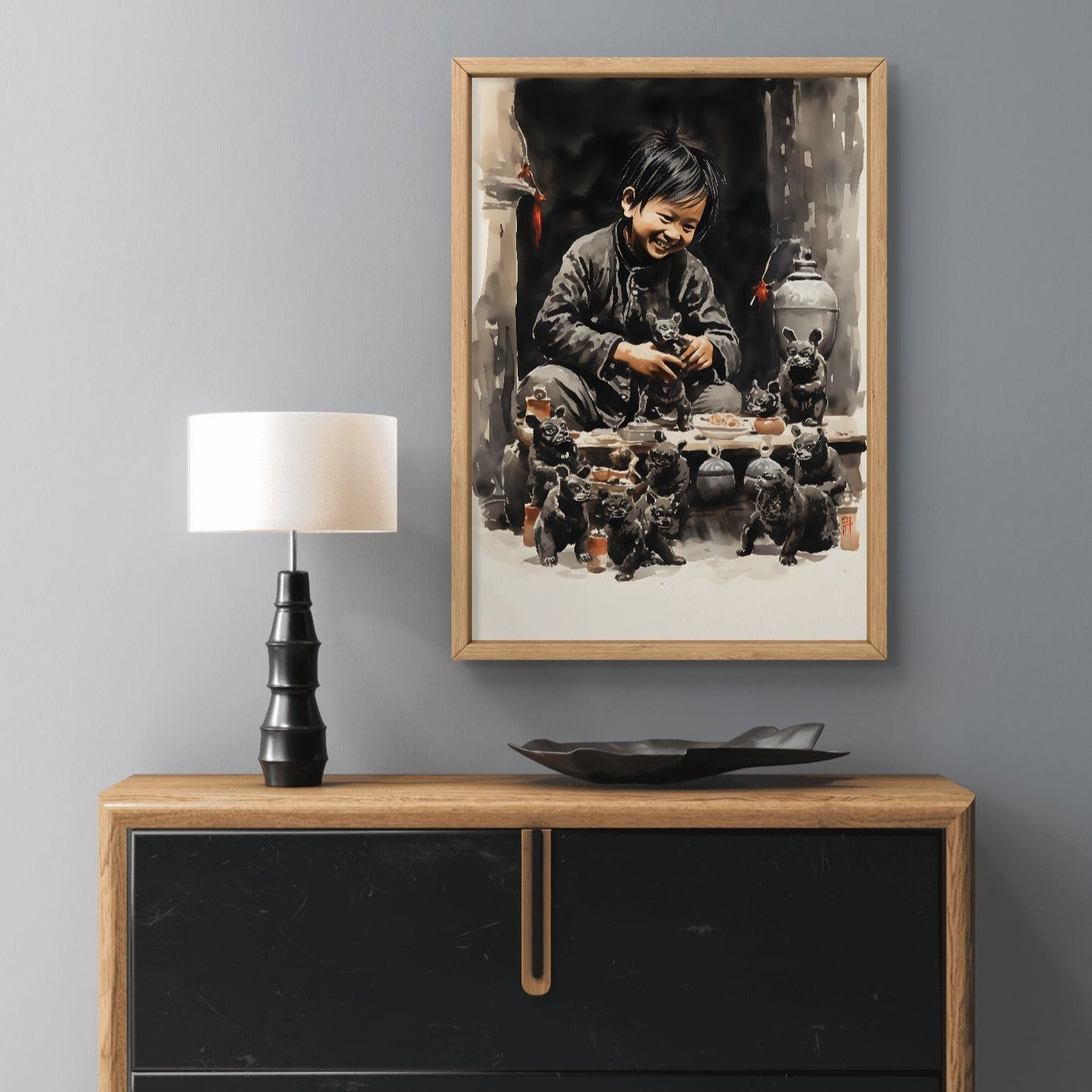 The Toy Maker's Child Wall Art
