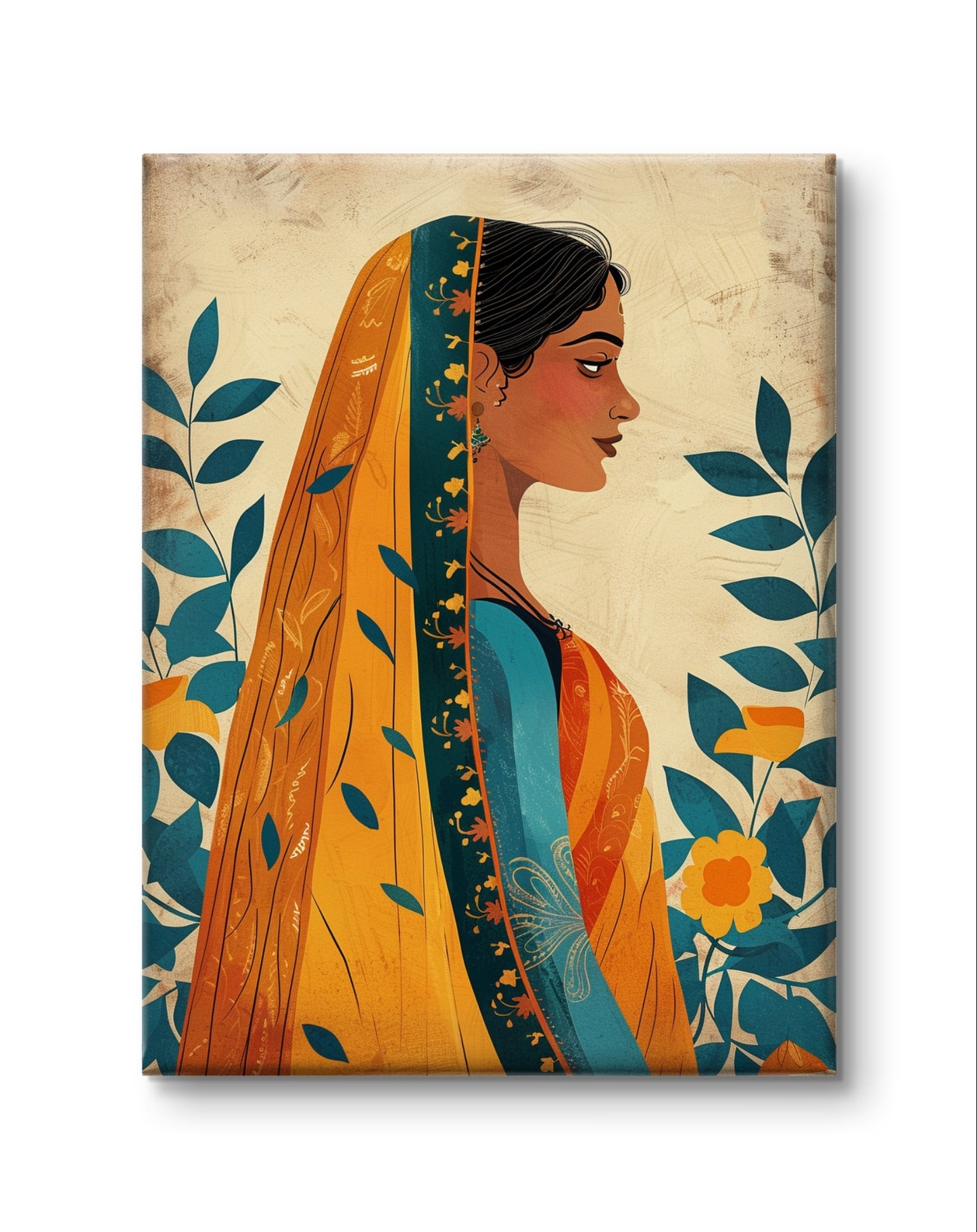 Rajasthani Lady by Praha Bohemian