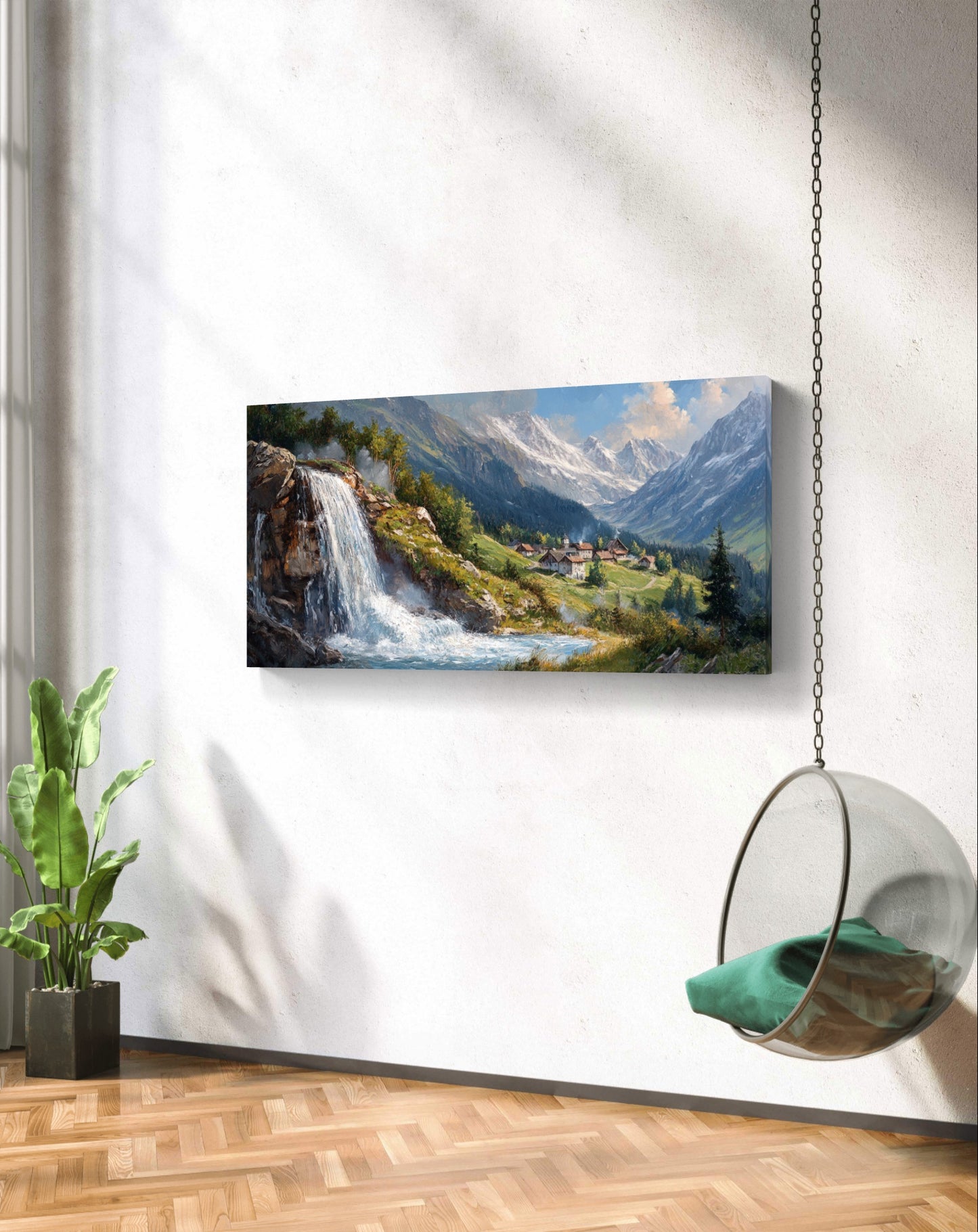 Waterfall in Germany - Vaastu Paintings