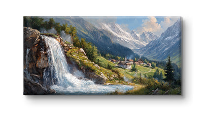 Waterfall in Germany - Vaastu Paintings