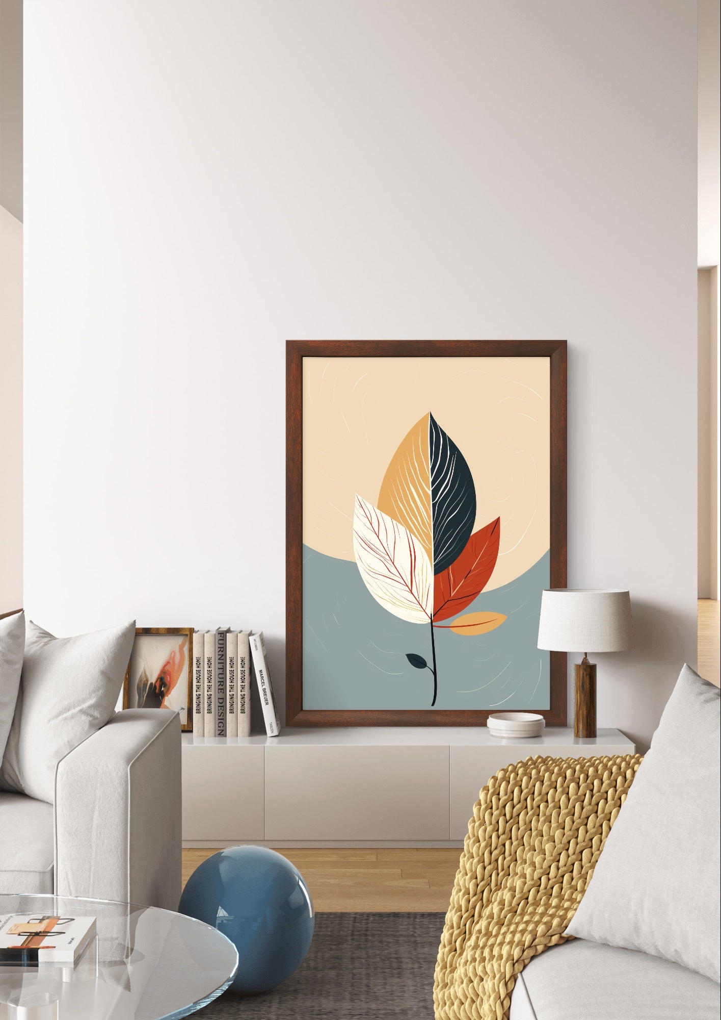 Shades-Of-A-Leaf Boho Art Bohemian