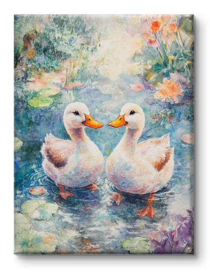 Twin Ducks - Feng Shui Paintings