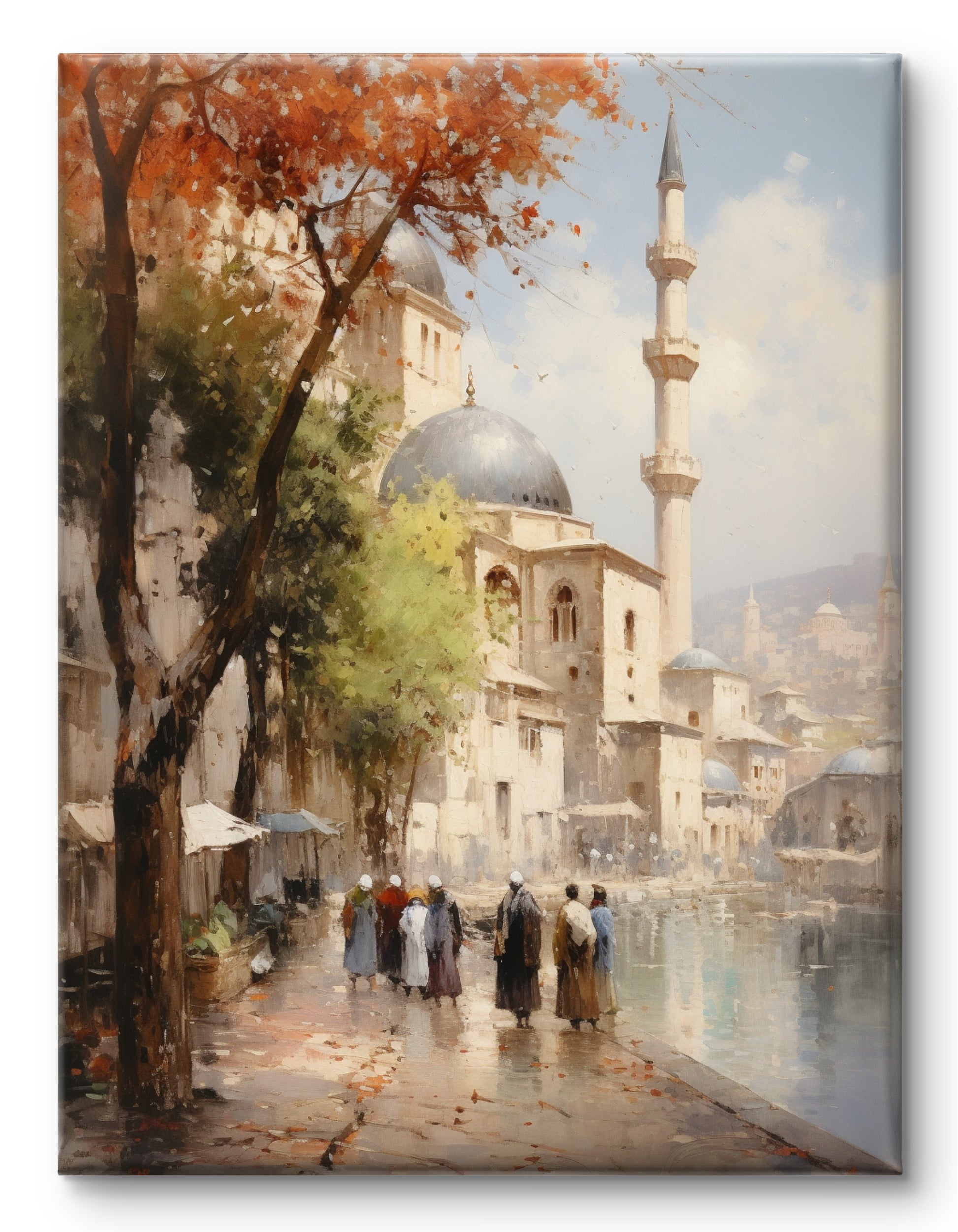 Stamboul Days Painting Istanbul Turkey
