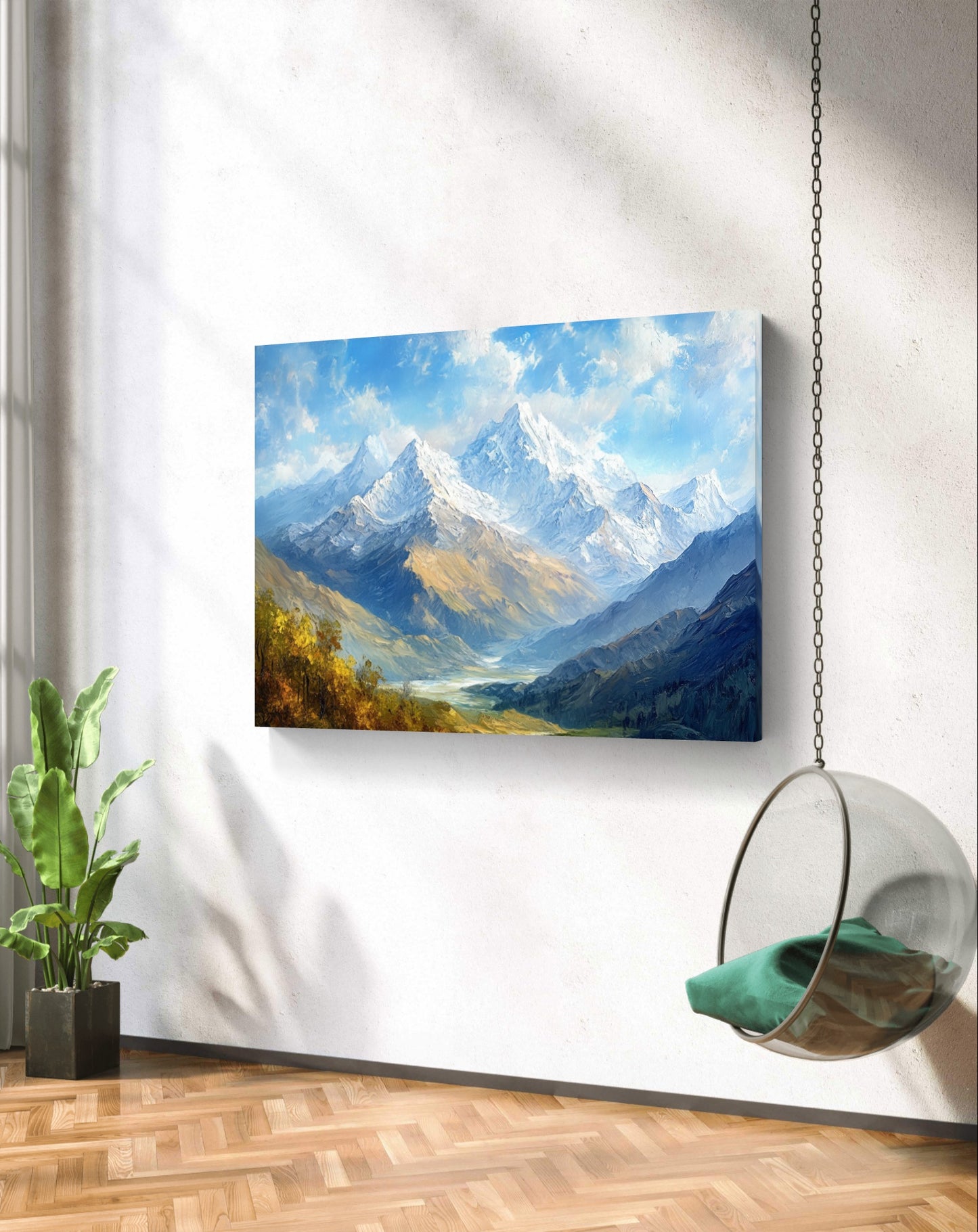 Majestic Himalayas - Vaastu Paintings