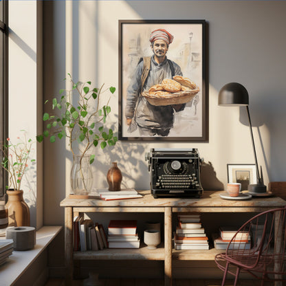 Buy Wall Art Breadseller by Stamboul Istanbul