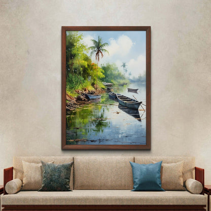 Buy Wall Art Life in Mekong by Vietnamese Pho