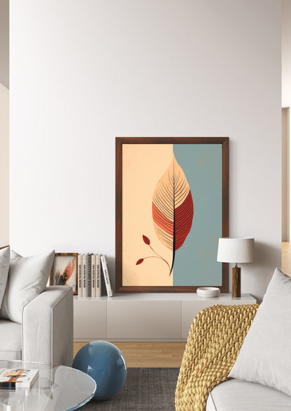 Buy Wall Art Leaf-Day-And-Night by Bali Boho