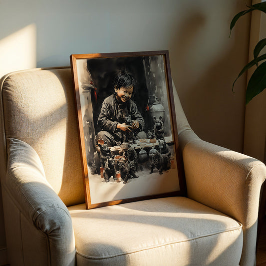 Vietnam Artwork in a Lifestyle Setting