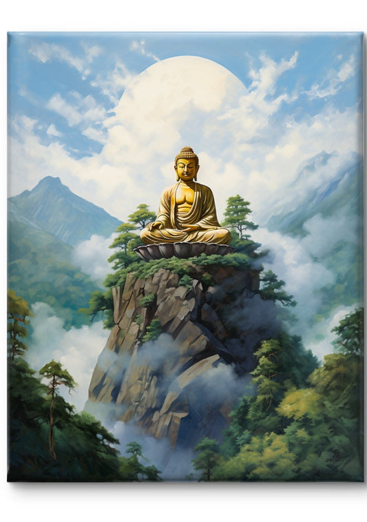 Buddha on the Hill by TravelArty