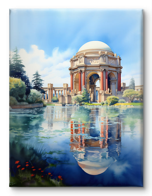 Palace of Fine Arts Beauty Canvas Painting