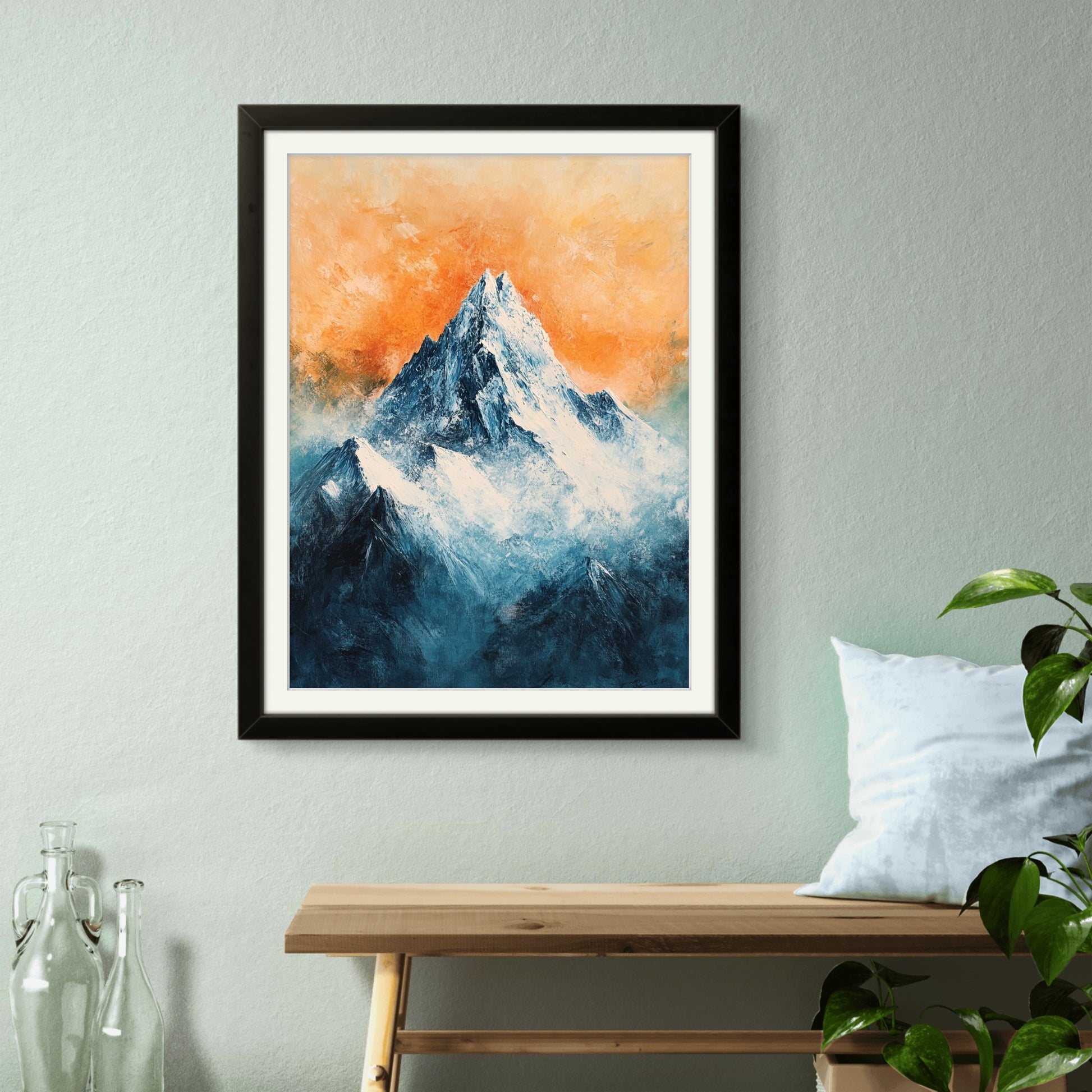 Buy Wall Art Kanchenjunga - Vaastu Paintings