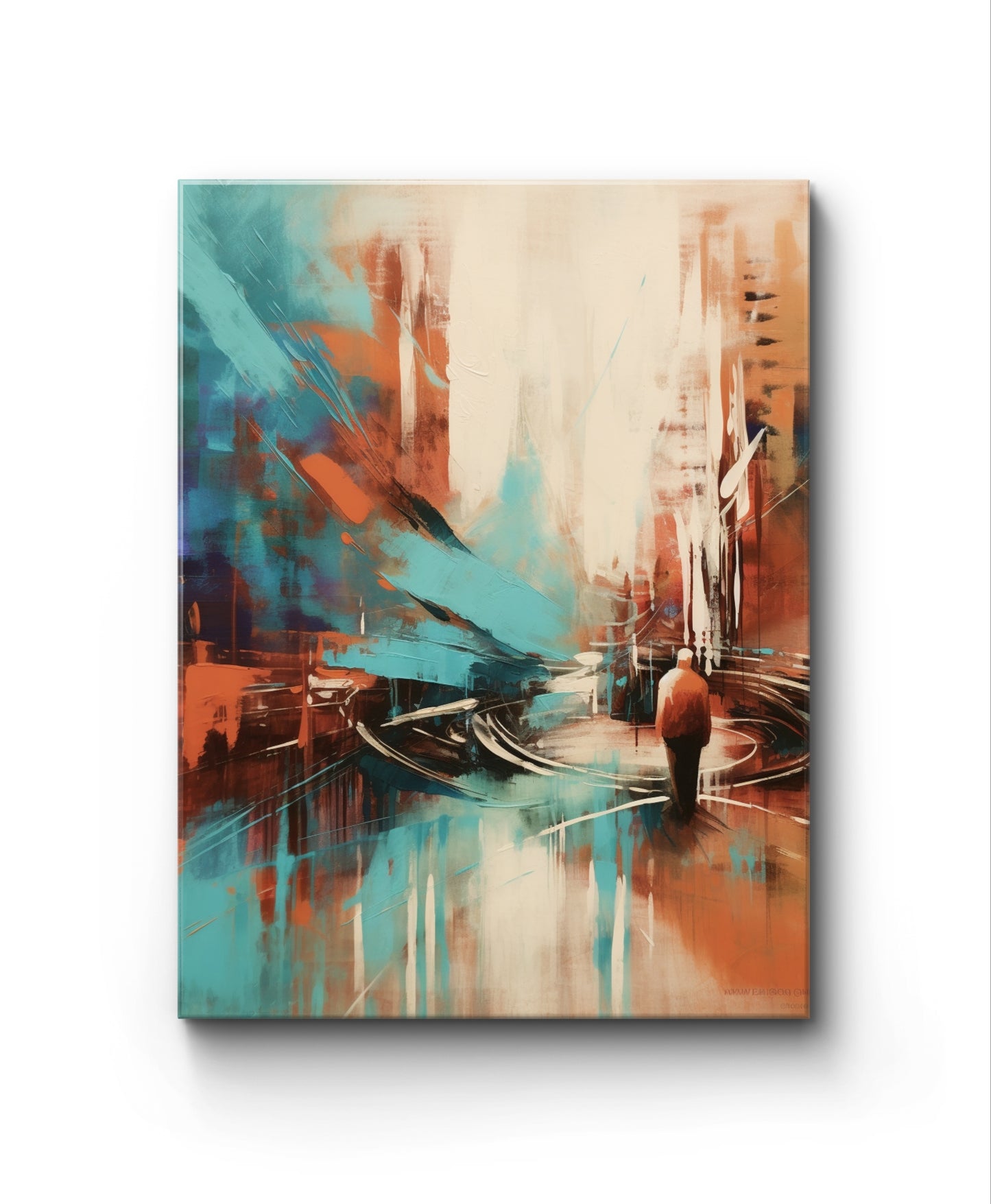 Buy Wall Art Fire by NYC Abstract