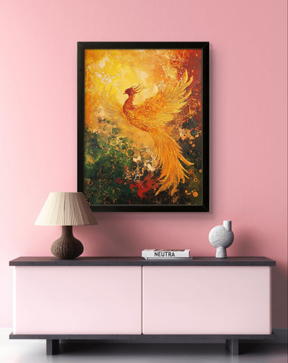 Phoenix Rises - Feng Shui Paintings