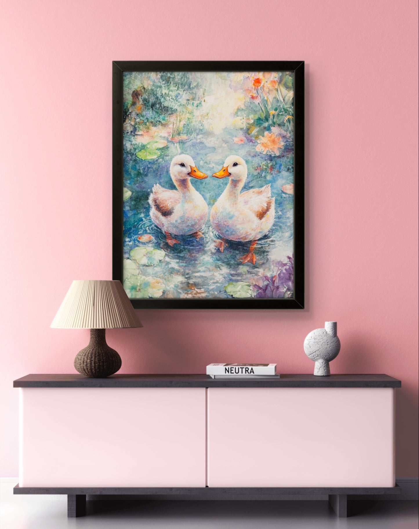 Twin Ducks - Feng Shui Paintings