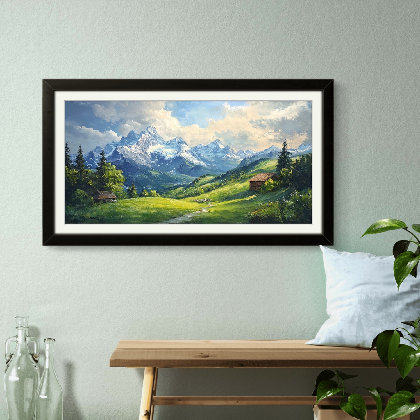 Serene Mountains - Vaastu Paintings