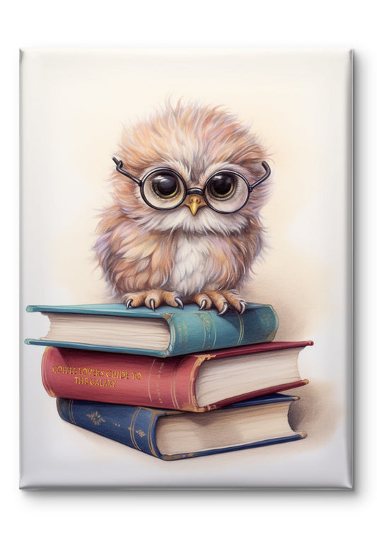Owl'S Library by Coffee Couture