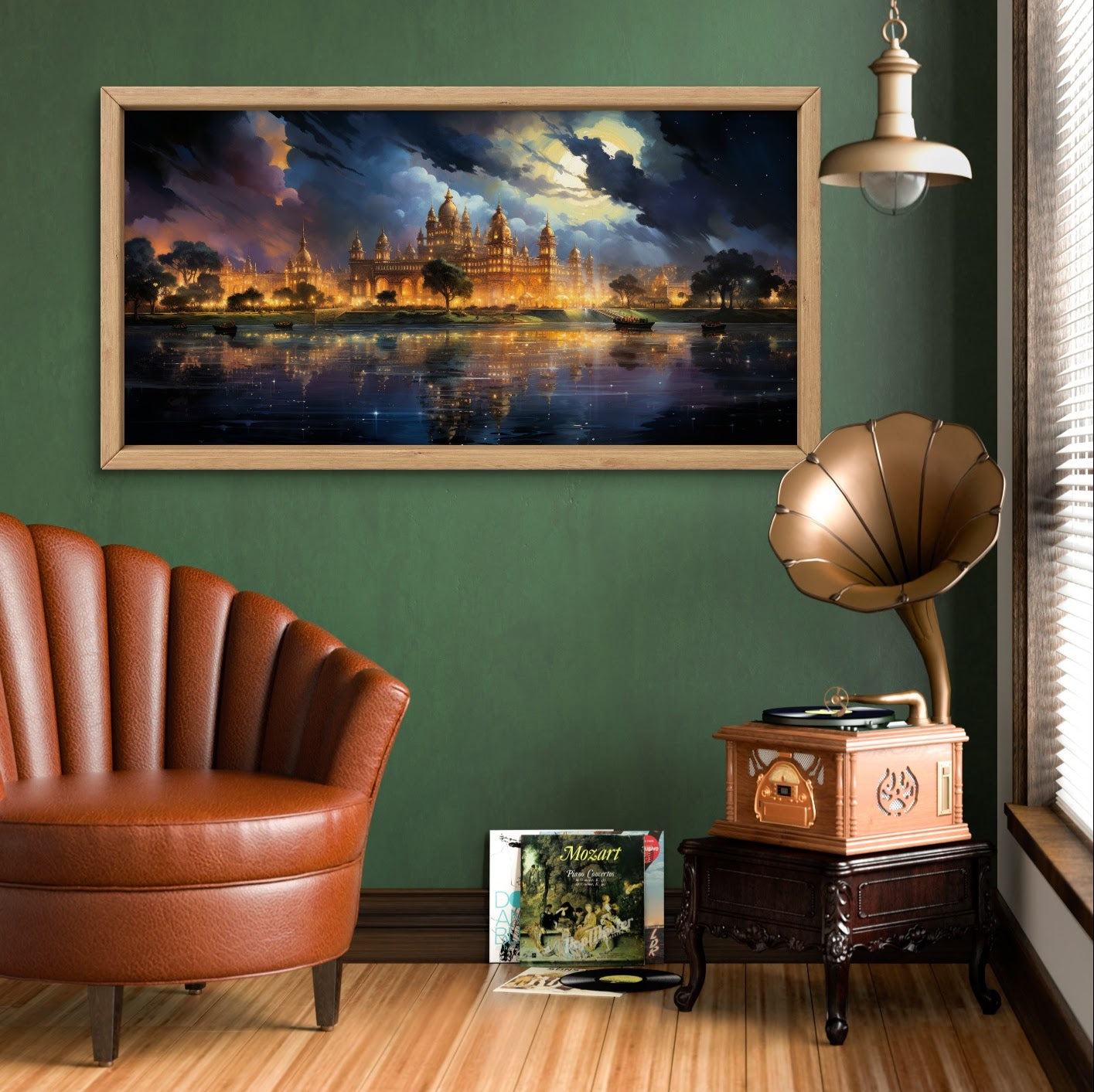 Mysore Palace Evenings  Indian Art Landscape Painting