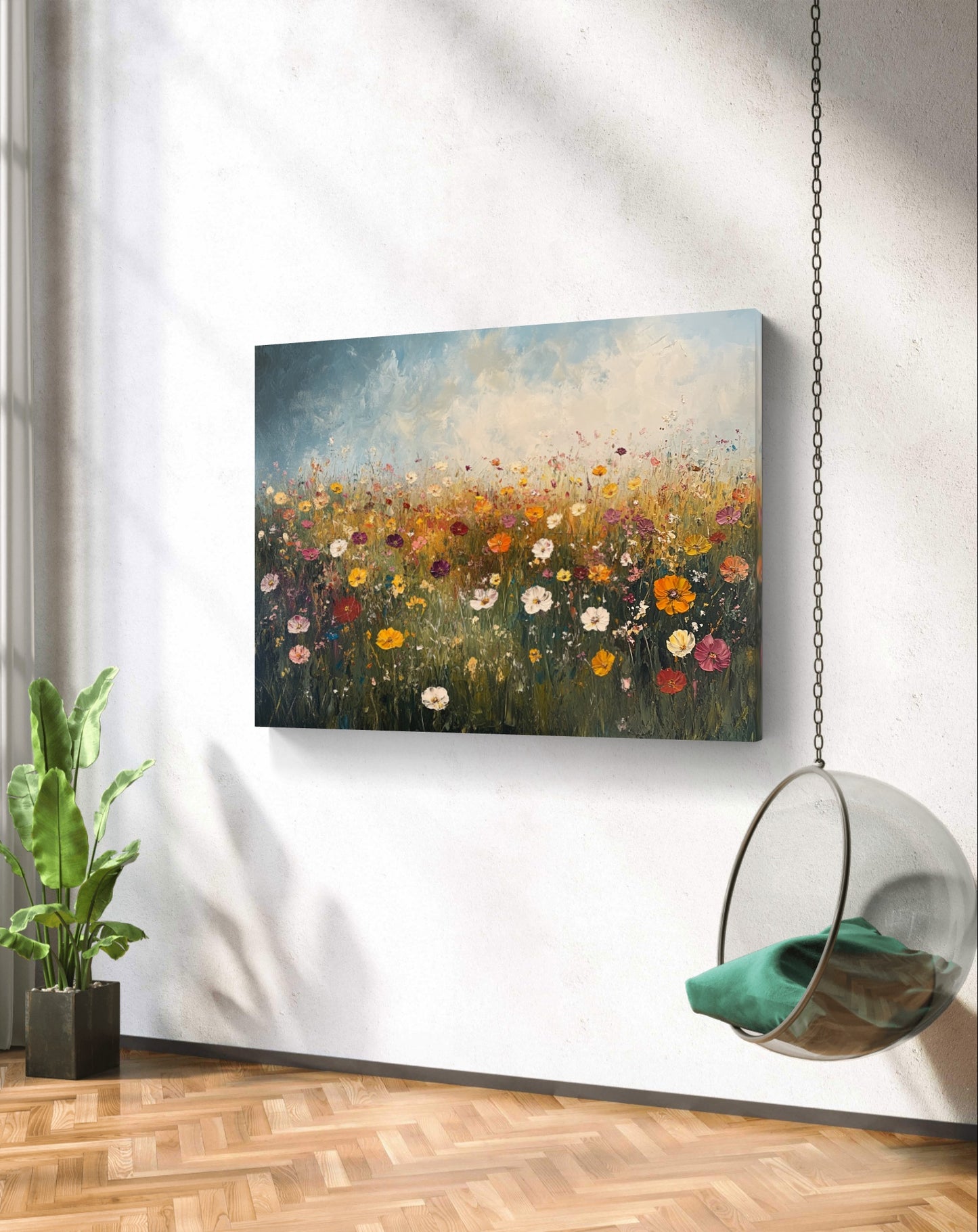 Flower Garden - Vaastu Paintings