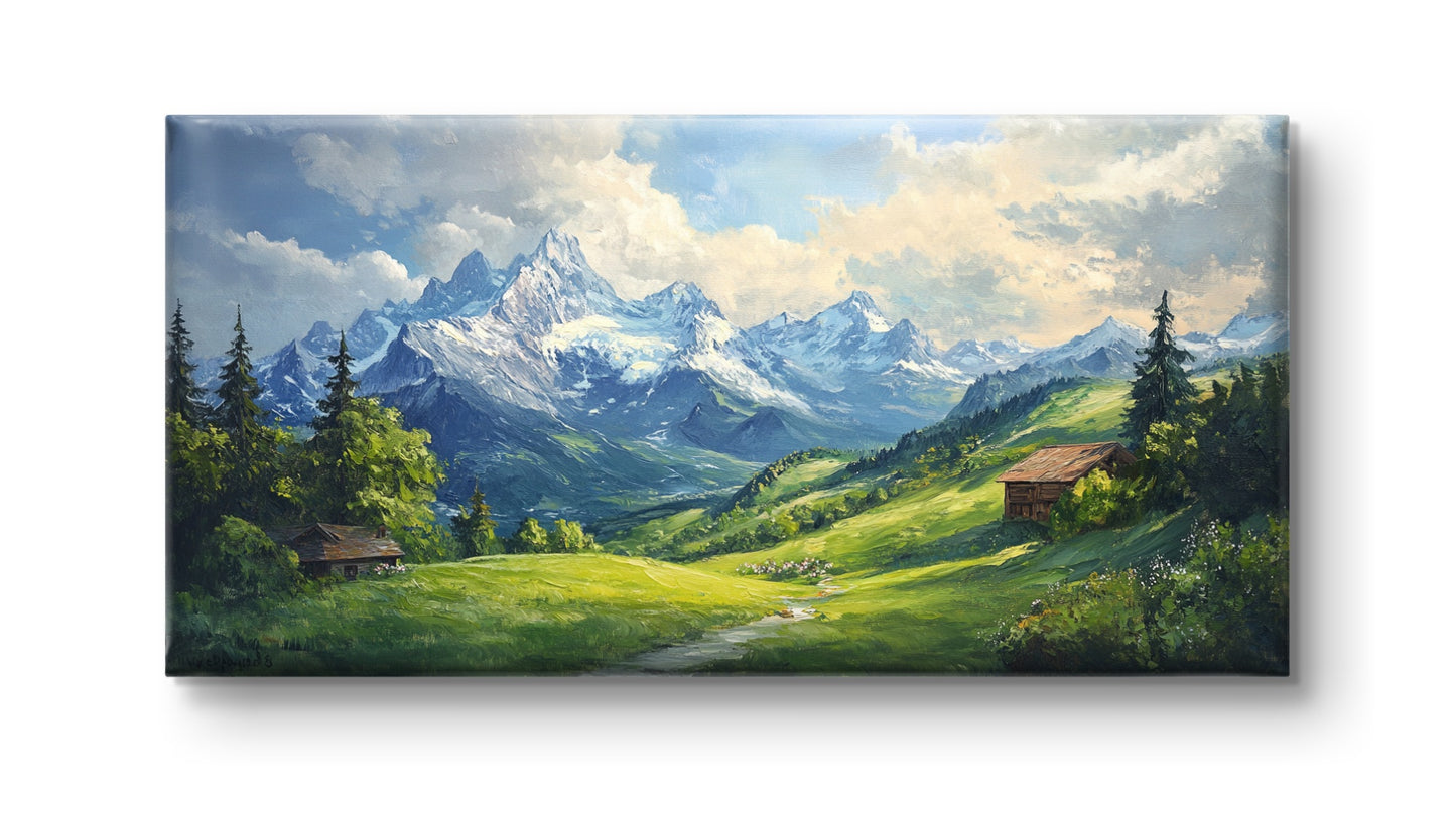 Serene Mountains - Vaastu Paintings